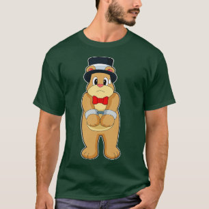 Bear Groom Handcuffs Wedding T-Shirt