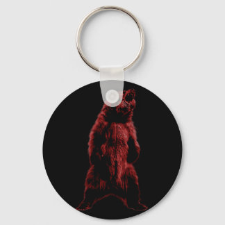 Bear Growl Key Ring