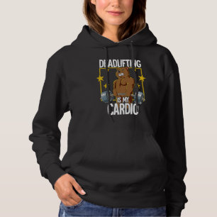 Bear Gym Weight Training Deadlift Hoodie
