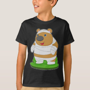 Bear Halloween Mummy T-Shirt