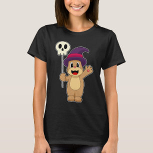 Bear Halloween Witch Ghost T-Shirt