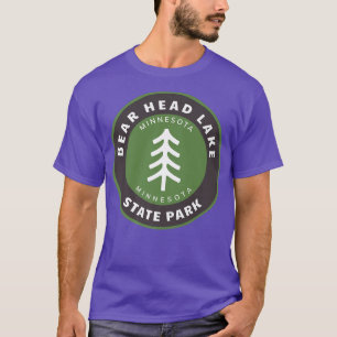 Bear Head Lake State Park Minnesota MN Forest Tree T-Shirt