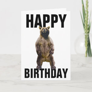 BEAR HUG BIRTHDAY CARD