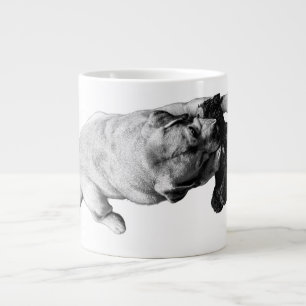Bear Hug Break – Photo Calm Large Coffee Mug