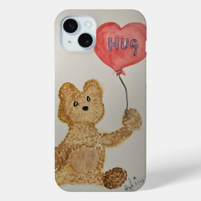 Bear Hug Case-Mate iPhone Case (Back)