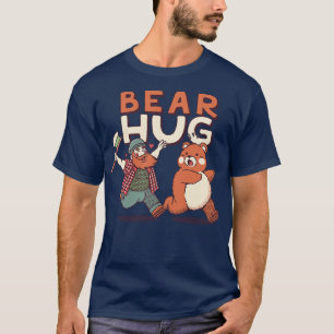 Bear Hug Cuteness Attack by Tobe Fonseca T-Shirt
