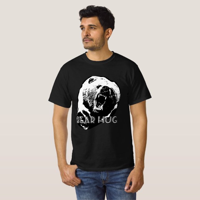 Bear Hug Funny Tee (Front Full)
