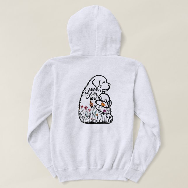 Bear Hug Hoodie (Design Back)