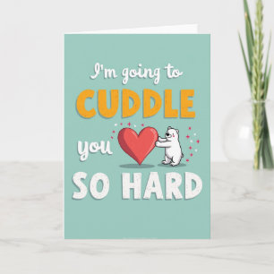 Bear Hug Love So Hard Card