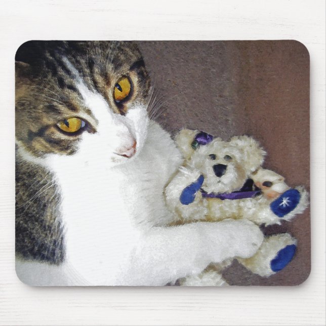 Bear Hug Mouse Mat (Front)