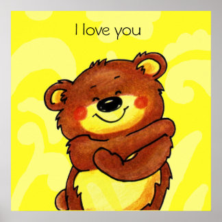 bear hug poster