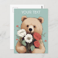 Bear Hugs and Flowers: A Card for Every Occasion