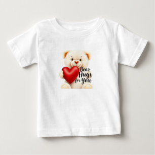 Bear Hugs Baby T-Shirt Design
