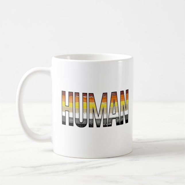 Bear Human Coffee Mug (Left)