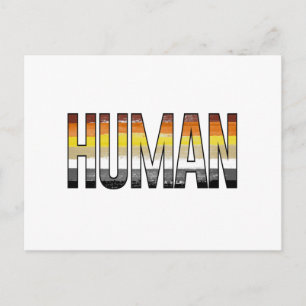 Bear Human Postcard