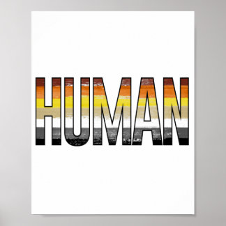 Bear Human Poster