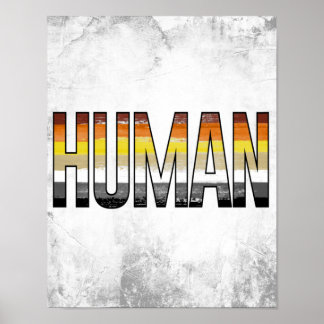 Bear Human Poster