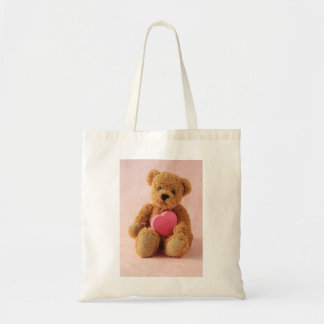 bear i luv u tote bag