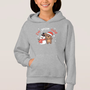Bear I'm Snow Cute Snowman Snow Pun