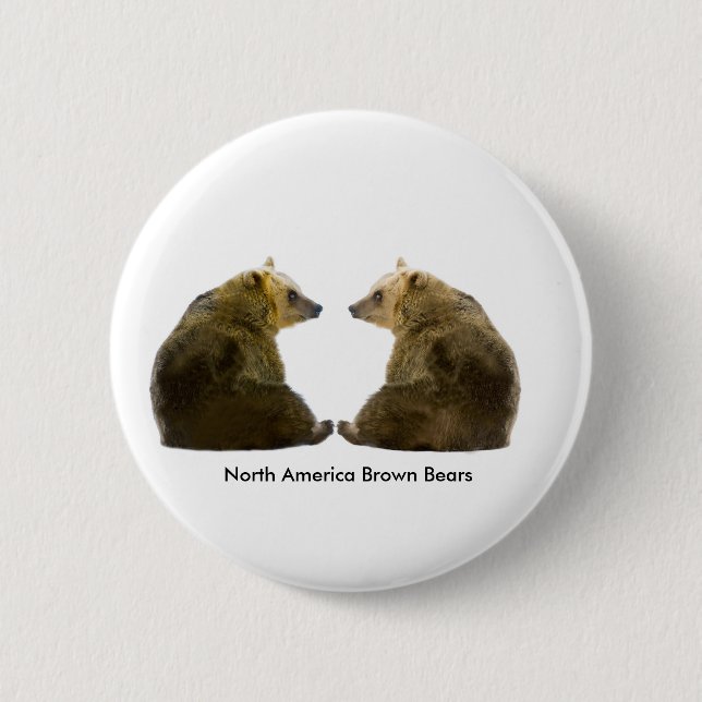 Bear image for Standard-Round-Badge 6 Cm Round Badge (Front)