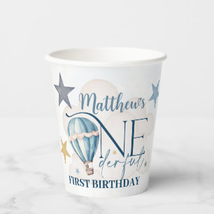 Bear in a Balloon 236ml Paper Cup