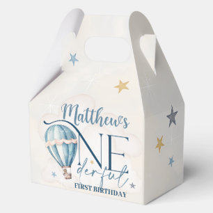 Bear in a Balloon ONEderful 1st Birthday Party Box