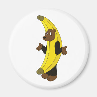 Bear in Banana Suit Magnet
