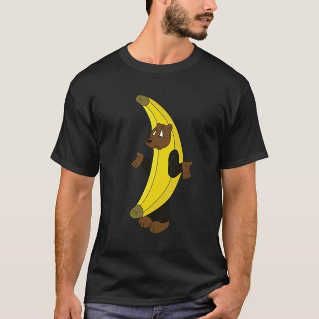Bear in Banana Suit T-Shirt (Front)