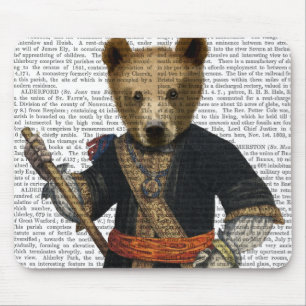 Bear in Blue Robes 2 Mouse Mat