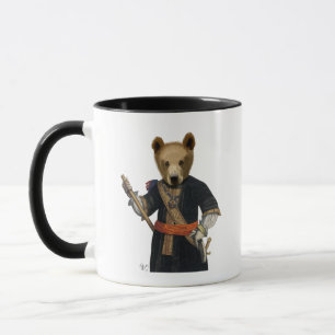 Bear in Blue Robes 2 Mug