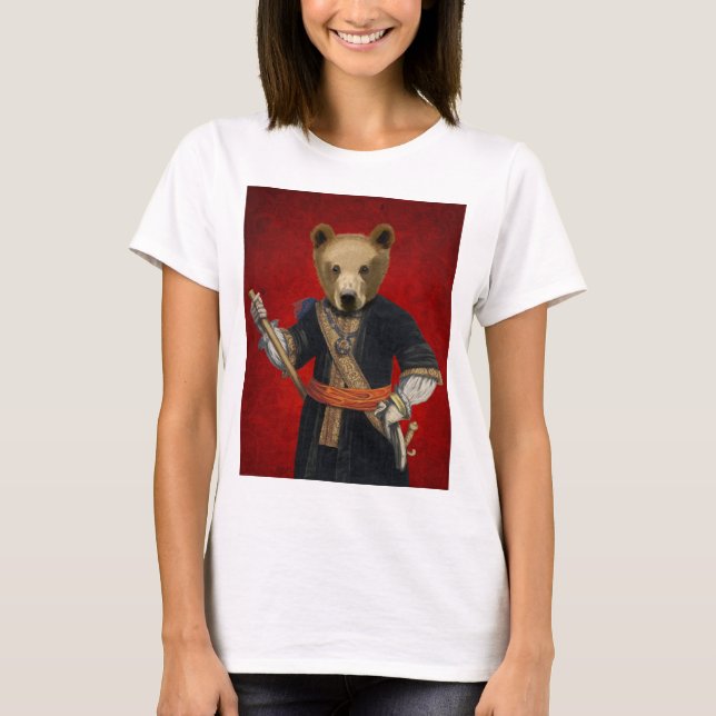 Bear in Blue Robes 3 T-Shirt (Front)