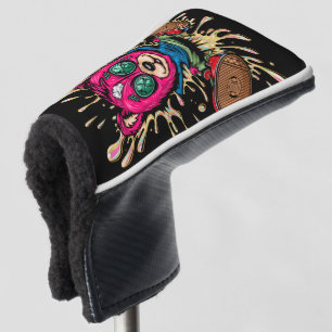 Bear In Honey Golf Head Cover