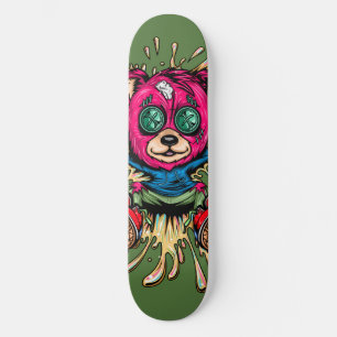 Bear In Honey Skateboard