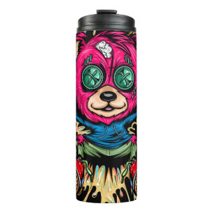 Bear In Honey Thermal Tumbler