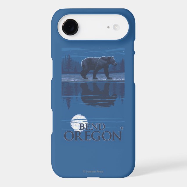 Bear in Moonlight - Bend, Oregon Case-Mate iPhone Case (Back)