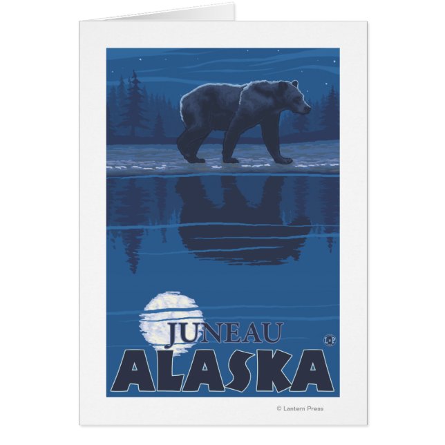 Bear in Moonlight - Juneau, Alaska (Front)