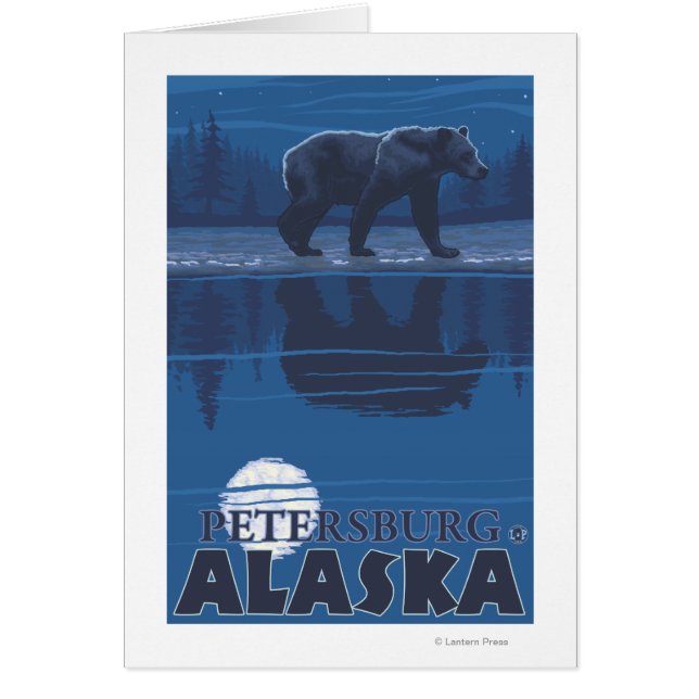 Bear in Moonlight - Petersburg, Alaska (Front)