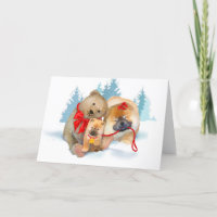 BEAR-ING GIFTS Chow & Teddybear  PERSONALIZE