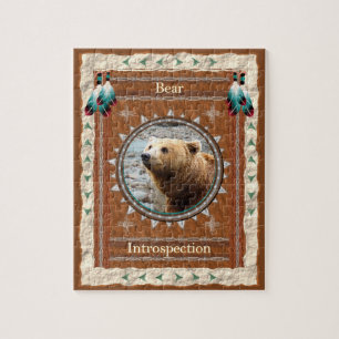 Bear Introspection Energy Jigsaw Puzzle