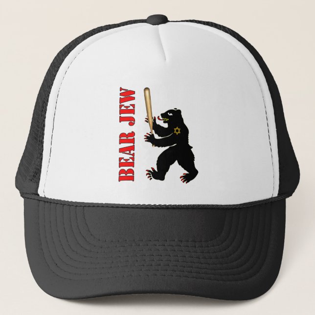 Bear Jew Trucker Hat (Front)