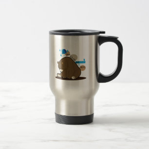 Bear( just give me a hug) travel mug