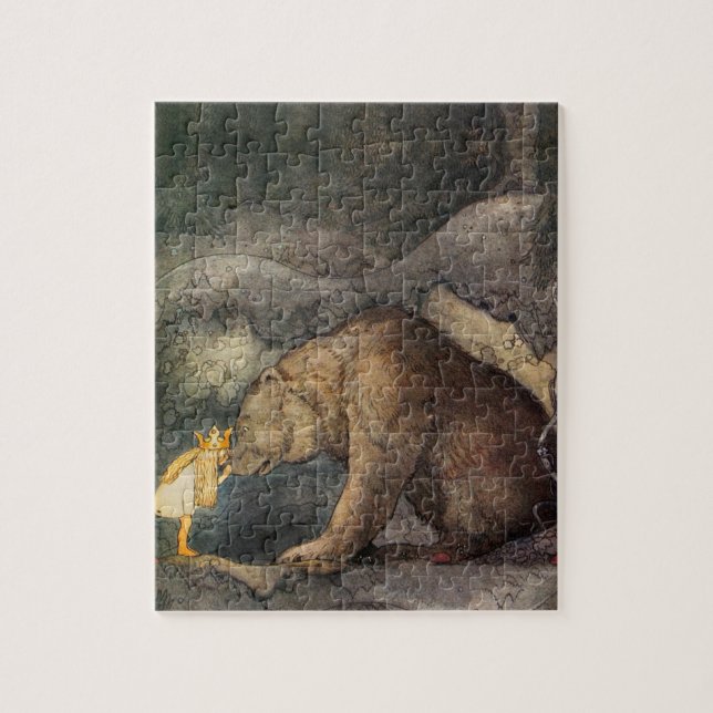 Bear Kiss Jigsaw Puzzle (Vertical)