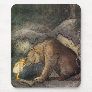 Bear Kiss Mouse Mat