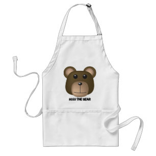 Bear, Kiss the Bear Standard Apron