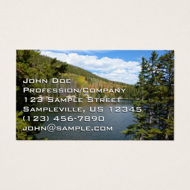 Bear Lake at Rocky Mountain National Park (Front)