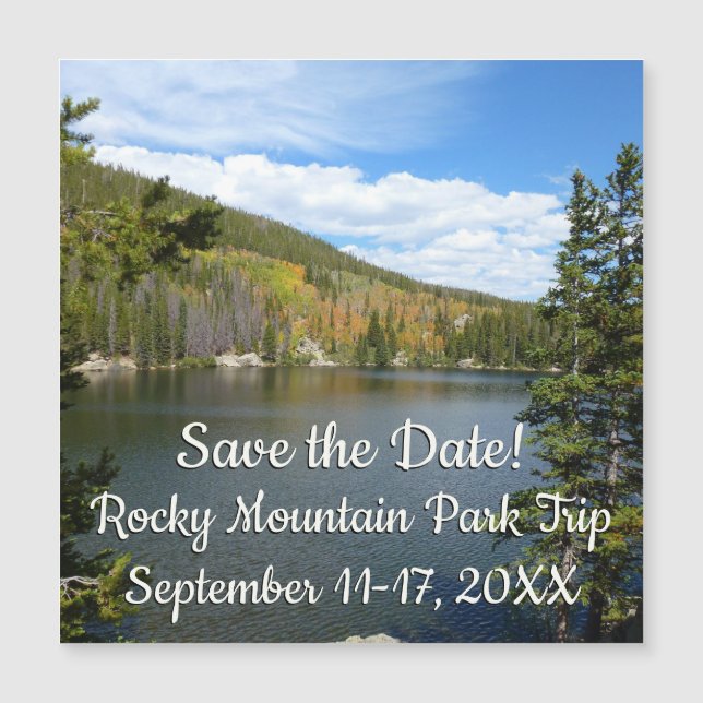 Bear Lake at Rocky Mountain National Park (Front)