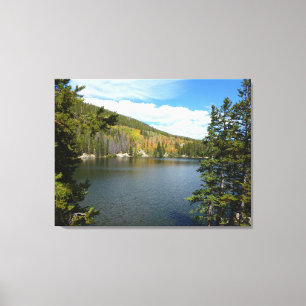 Bear Lake at Rocky Mountain National Park Canvas Print
