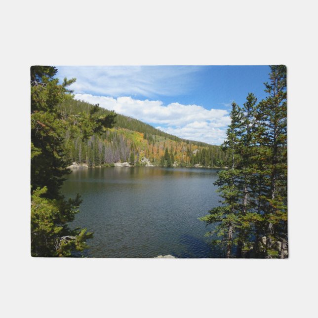 Bear Lake at Rocky Mountain National Park Doormat (Front)