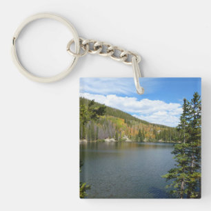 Bear Lake at Rocky Mountain National Park Key Ring