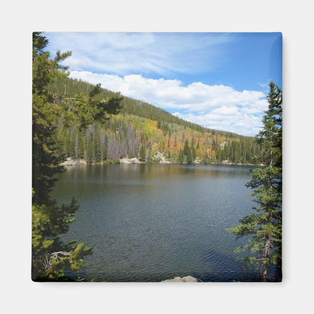 Bear Lake at Rocky Mountain National Park Magnet (Front)